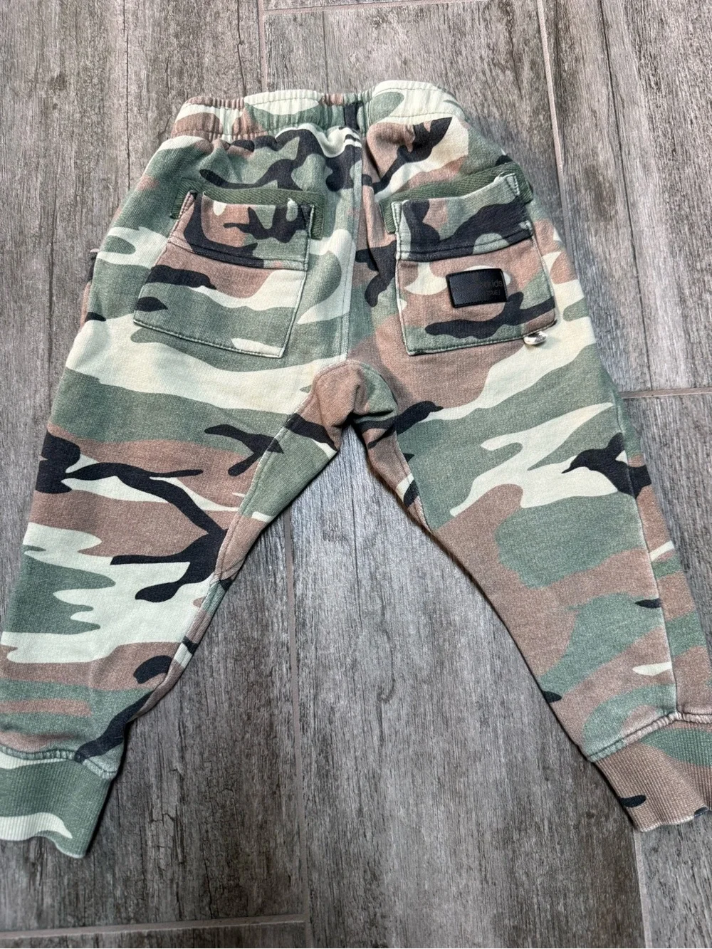 Munster Toddler Camo Jogger Pants Green/Brown - 3T